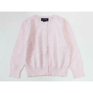 ラルフローレン(Ralph Lauren)の☆ラルフローレン/Ralph Lauren☆100cm 長袖カーディガン ピンク 【中古】子供服 キッズ kids 女の子 春 012032 tops(カーディガン)