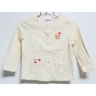 ミキハウス(mikihouse)の‡ミキハウス/mikihouse‡100cm カーディガン ベージュ系【中古】子供服 キッズ kids 女の子 春 302032 tops(カーディガン)