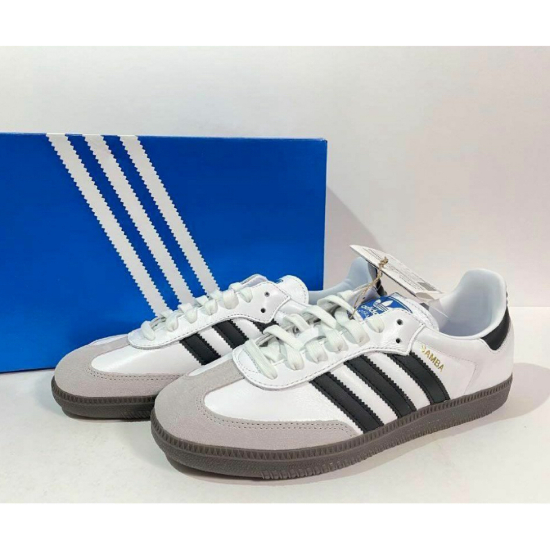 adidas - 【新品】24.5cm adidas SAMBA OGアディダス サンバ ホワイト