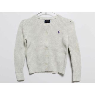 ラルフローレン(Ralph Lauren)の【春物 新入荷!】‡ラルフローレン/Ralph Lauren‡125cm カーディガン グレー系【中古】子供服 キッズ kids 女の子 春秋 tops 312042(カーディガン)