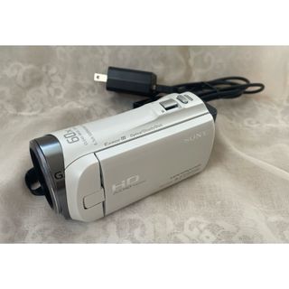 SONY - SONY ビデオカメラ HDR-CX420(W)