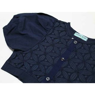 ハッカ(HAKKA)の新品 未使用品‡ハッカキッズ/HAKKA kids‡110cm ボレロ 紺 子供服 キッズ kids 女の子 夏 306032 tops(カーディガン)