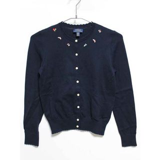 ラルフローレン(Ralph Lauren)の【春物 新入荷!】‡ラルフローレン/Ralph Lauren‡150cm カーディガン 紺【中古】子供服 キッズ kids ジュニア 女の子 春秋 tops 312042(カーディガン)