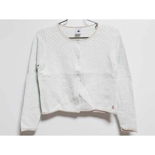 プチバトー(PETIT BATEAU)の‡プチバトー/PETIT BATEAU‡116cm カーディガン ブルー【中古】子供服 キッズ kids 女の子 春 013032 tops(カーディガン)