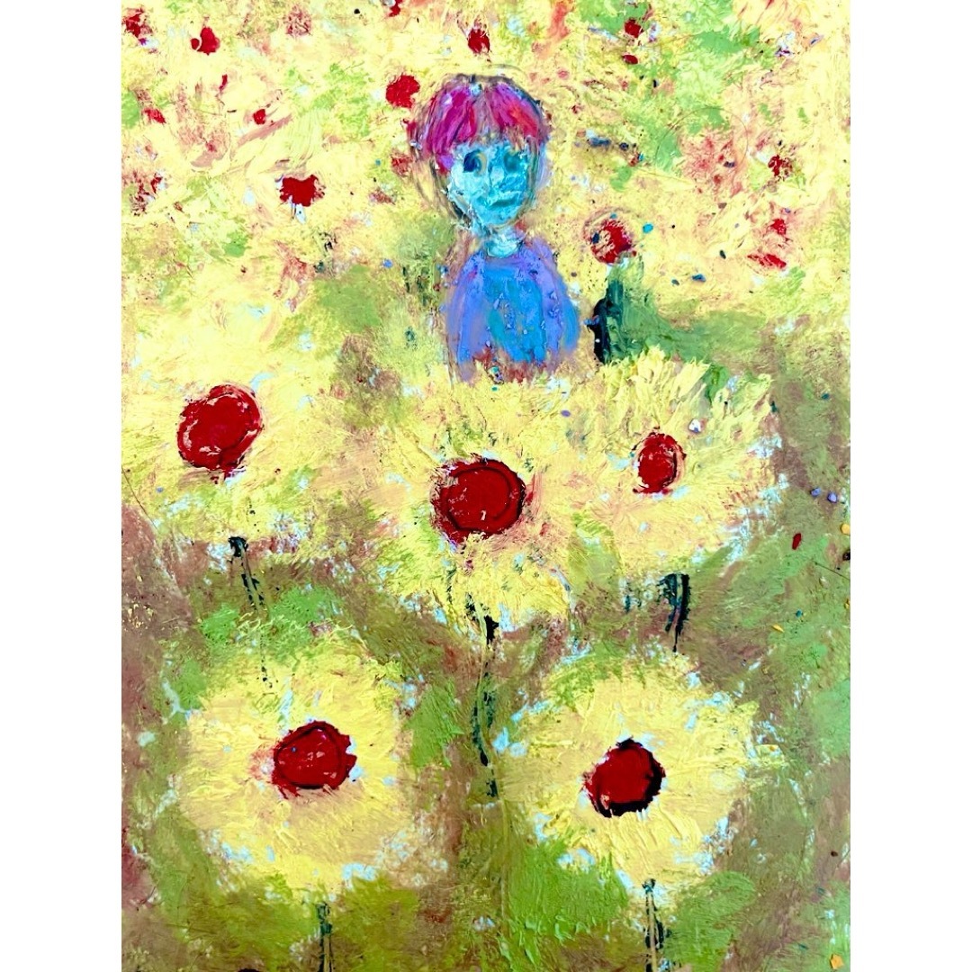 絵描きhiro C「花畑で生きる」 | フリマアプリ ラクマ