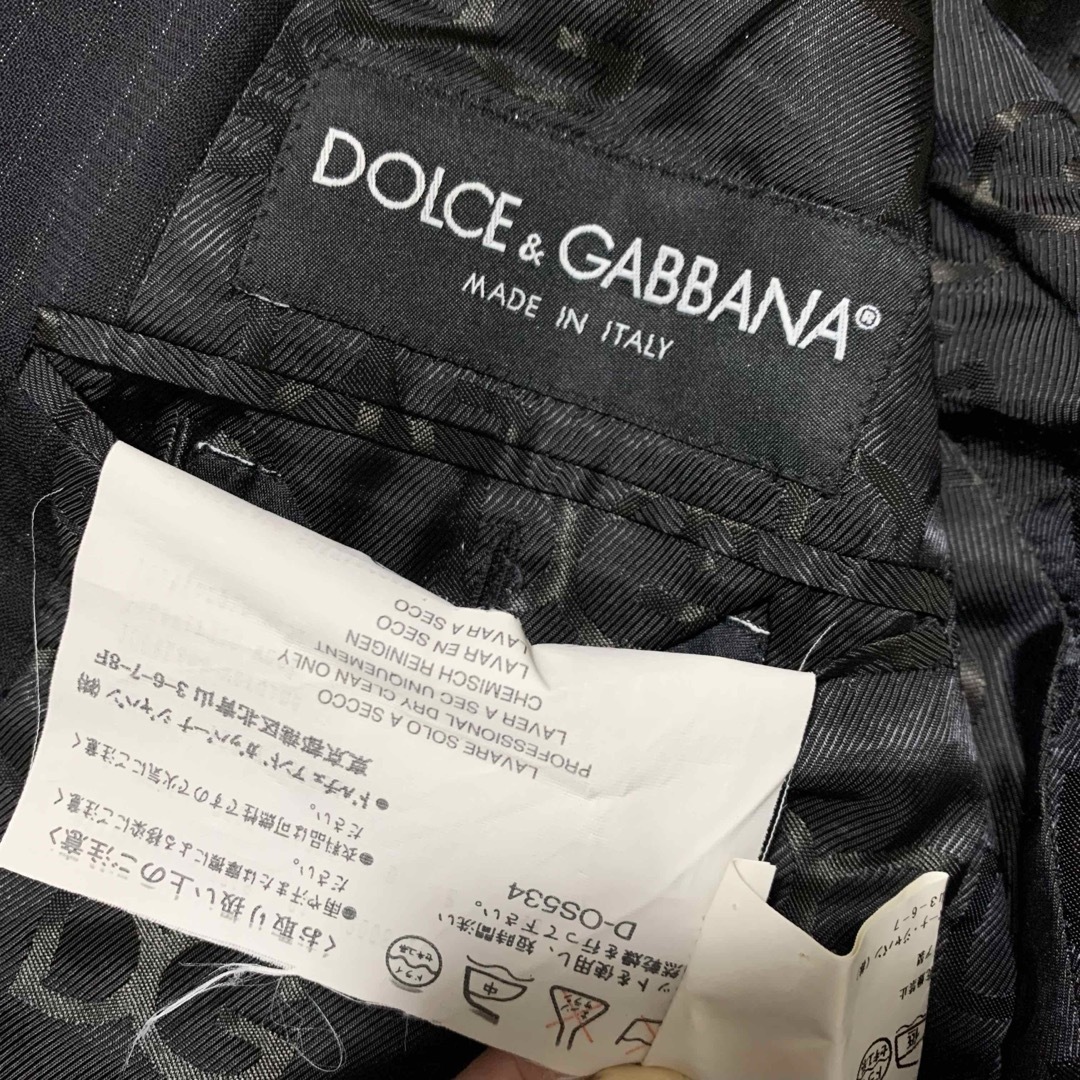 DOLCE&GABBANA(ドルチェアンドガッバーナ)のDOLCE&GABBANA ジャケット メンズのジャケット/アウター(テーラードジャケット)の商品写真