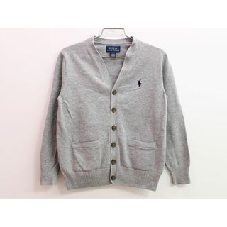 ラルフローレン(Ralph Lauren)の【新入荷!】▲ラルフローレン/Ralph Lauren▲130cm カーディガン グレー フォーマル お受験 お稽古 通塾 見学会 説明会 通学 スクール 卒園式 入学式 結婚式 発表会 冠婚葬祭【中古】子供服 キッズ kids 男の子 fml 812042(カーディガン)