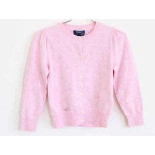 ラルフローレン(Ralph Lauren)の†ラルフローレン/Ralph Lauren†110cm 長袖カーディガン ピンク【中古】子供服 キッズ kids 女の子 春秋 tops 902042(カーディガン)