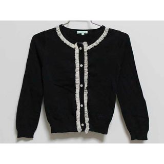 トッカバンビーニ(TOCCA BAMBINI)の‡トッカ/TOCCA BAMBINI‡110cm カーディガン 紺 シルク混【中古】子供服 キッズ kids 女の子 春秋 tops 022042(カーディガン)