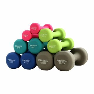 【色: 3kgx 2】PROIRON ダンベル「2個セット1kg/1.5kg/2(トレーニング用品)