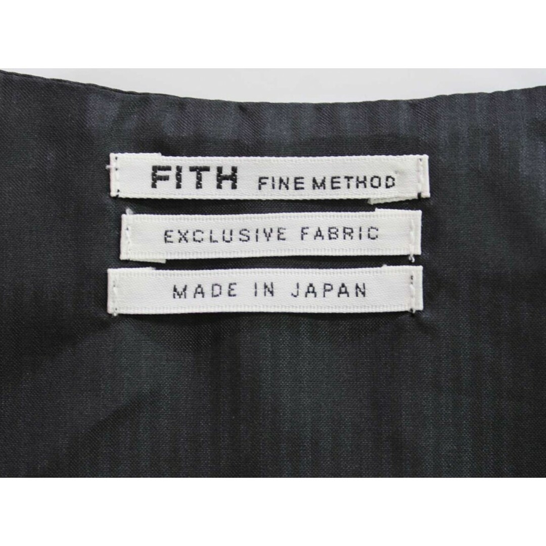 FITH(フィス)の◇フィス/FITH◇140cm ベスト黒×グレー フォーマル 卒業式 お受験 見学会 説明会 お稽古 お教室 通塾 通学 スクール 冠婚葬祭【中古】子供服 キッズ kids ジュニア 男の子 fml 122132 キッズ/ベビー/マタニティのベビー服(~85cm)(その他)の商品写真