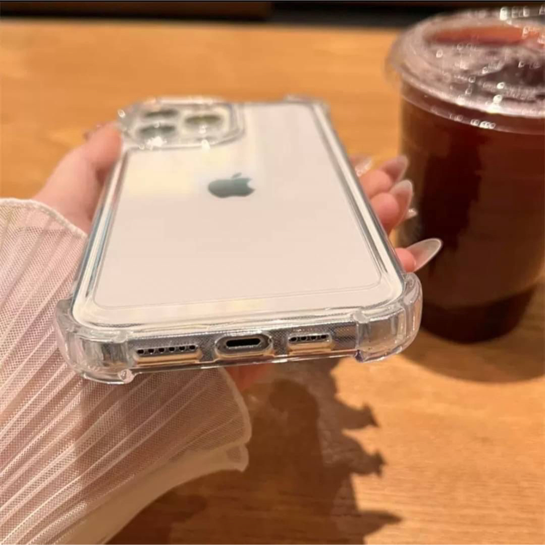 iPhone13ケース　iPhone カバー　透明　クリア　耐衝撃　衝撃吸収 スマホ/家電/カメラのスマホアクセサリー(iPhoneケース)の商品写真