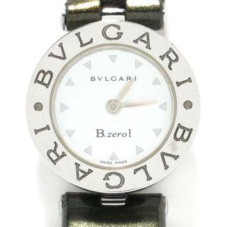 BVLGARI - BVLGARI(ブルガリ) 腕時計 B-zero1 BZ22S レディース プッシュ竜頭 白