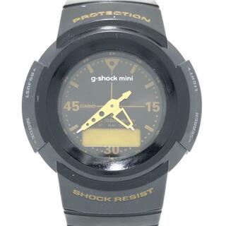 カシオ(CASIO)のCASIO(カシオ) 腕時計 g-shock mini GMN-50G レディース 黒(腕時計)