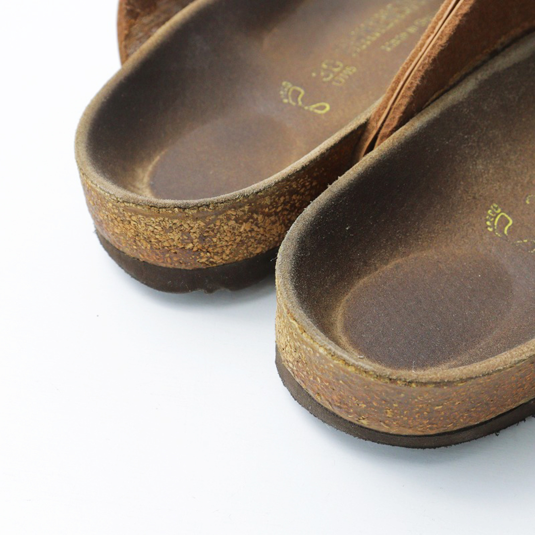 BIRKENSTOCK(ビルケンシュトック)のビルケンシュトック BIRKENSTOCK Medina コルクサンダル 24.5cm/ブラウン ストラップ 【2400013732093】 レディースの靴/シューズ(サンダル)の商品写真