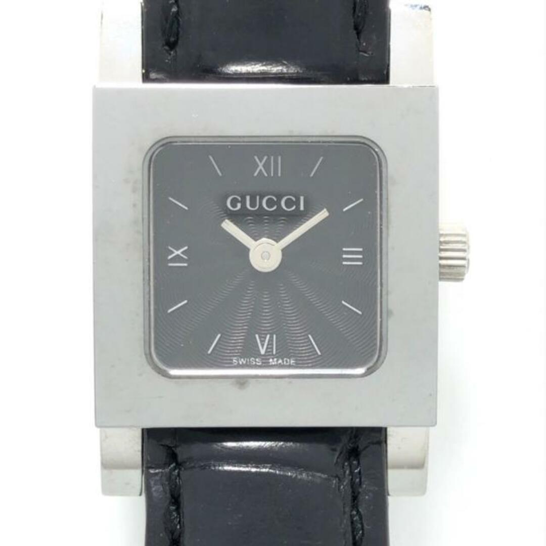 GUCCI(グッチ) 腕時計 - 7900P レディース 黒