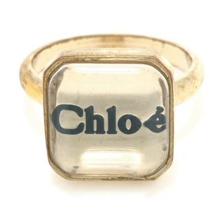 クロエ(Chloe)のChloe(クロエ) リング - 金属素材×プラスチック ゴールド×クリア(リング(指輪))