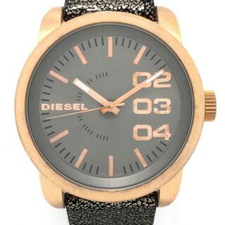 ディーゼル(DIESEL)のDIESEL(ディーゼル) 腕時計 - DZ-5372 レディース グレー(腕時計)