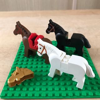 レゴ(Lego)のレゴLEGO フィグ　馬(知育玩具)