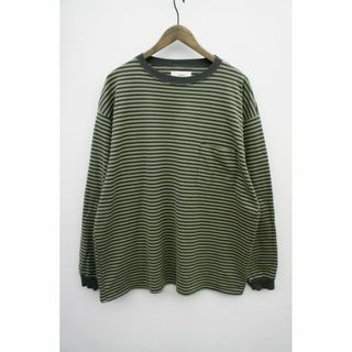 マーカ(marka)の23SS markaマーカ BORDER TEE 長袖 Tシャツ 228O■K2(Tシャツ/カットソー(七分/長袖))