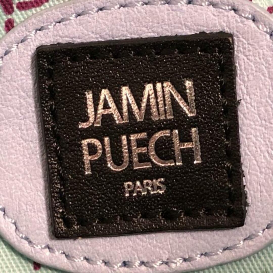 JAMIN PUECH(ジャマンピュエッシュ)のJAMIN PUECH(ジャマンピエッシェ) トートバッグ美品  - ライトブルー レザー×プラスチック レディースのバッグ(トートバッグ)の商品写真