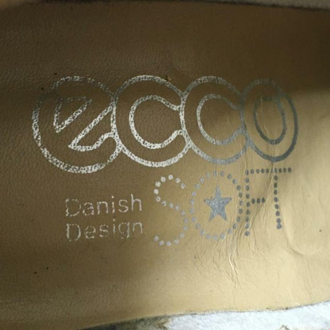 ECHO(エコー)のECCO(エコー) シューズ 22.5EE レディース - ライトブラウン×ブラウン レザー レディースの靴/シューズ(その他)の商品写真