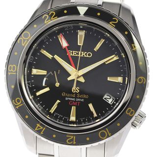 セイコー(SEIKO)のセイコー SEIKO SBGE015/9R66-0AF0 グランドセイコー GMT マスターショップ限定 スプリングドライブ メンズ 良品 内箱・保証書付き_804198(腕時計(アナログ))