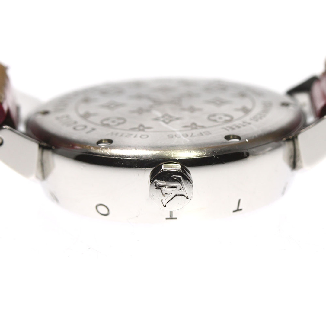LOUIS VUITTON(ルイヴィトン)のルイ・ヴィトン LOUIS VUITTON Q121W タンブール ホログラム ラグダイヤモンド クォーツ レディース _803173 レディースのファッション小物(腕時計)の商品写真