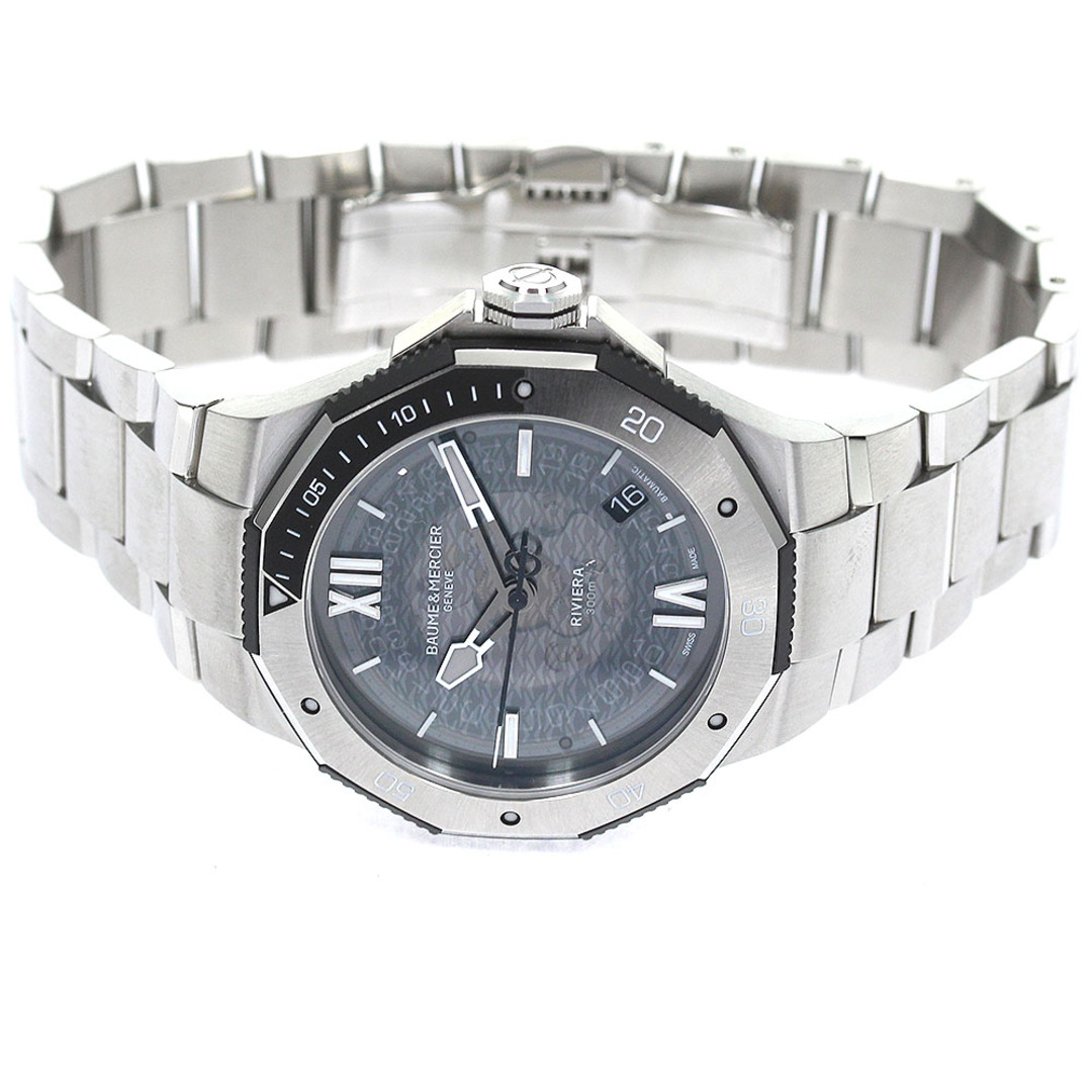 BAUME&MERCIER(ボームエメルシエ)のボーム＆メルシェ Baume & Mercier リビエラ アズール 自動巻き メンズ 美品 箱付き_804061 メンズの時計(腕時計(アナログ))の商品写真