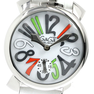ガガミラノ(GaGa MILANO)のガガミラノ GaGa MILANO マヌアーレ48MM スモールセコンド 手巻き メンズ _805231(腕時計(アナログ))