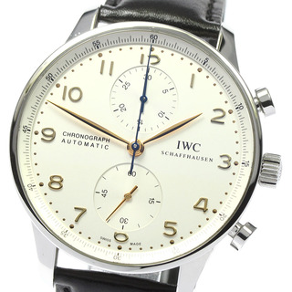 インターナショナルウォッチカンパニー(IWC)のIWC SCHAFFHAUSEN IW371445 ポルトギーゼ クロノグラフ 自動巻き メンズ _804893(腕時計(アナログ))