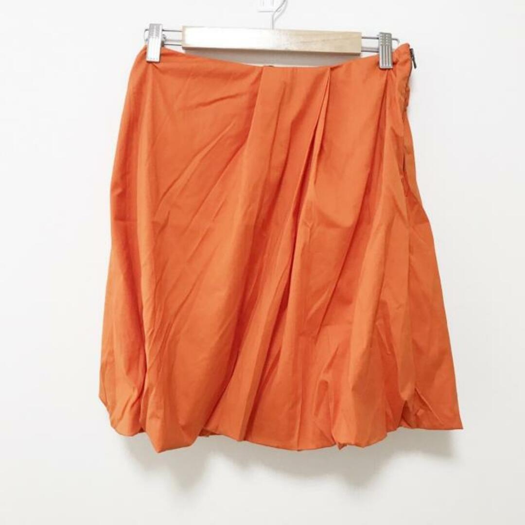 PRADA(プラダ)のPRADA(プラダ) バルーンスカート サイズ38 S レディース - オレンジ ひざ丈 レディースのスカート(その他)の商品写真