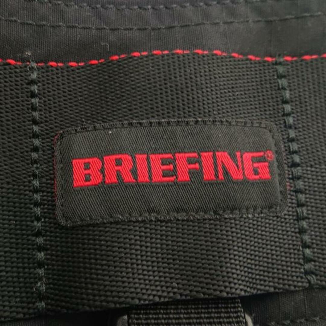 【最新入荷】 BRIEFING(ブリーフィング) ショルダーバッグ - 黒 コットン×ナイロン