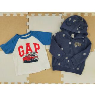 ベビーギャップ(babyGAP)のbabyGAP Tシャツパーカーセット(ジャケット/上着)