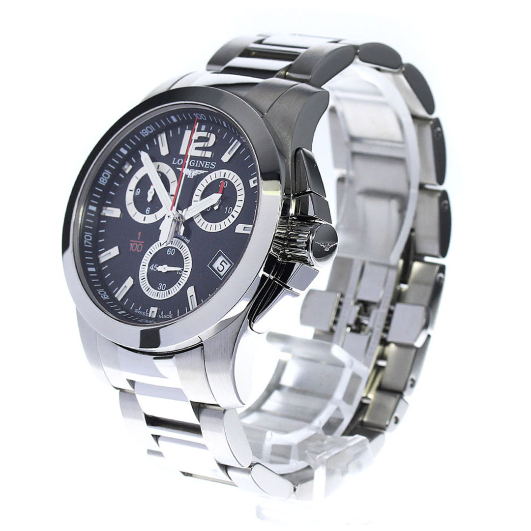 LONGINES(ロンジン)のロンジン LONGINES L3.700.4 コンクエスト クロノグラフ クォーツ メンズ 保証書付き_804170 メンズの時計(腕時計(アナログ))の商品写真