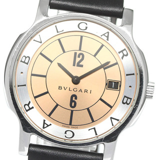 ブルガリ(BVLGARI)のブルガリ BVLGARI ST35S ソロテンポ デイト クォーツ メンズ _802929(腕時計(アナログ))