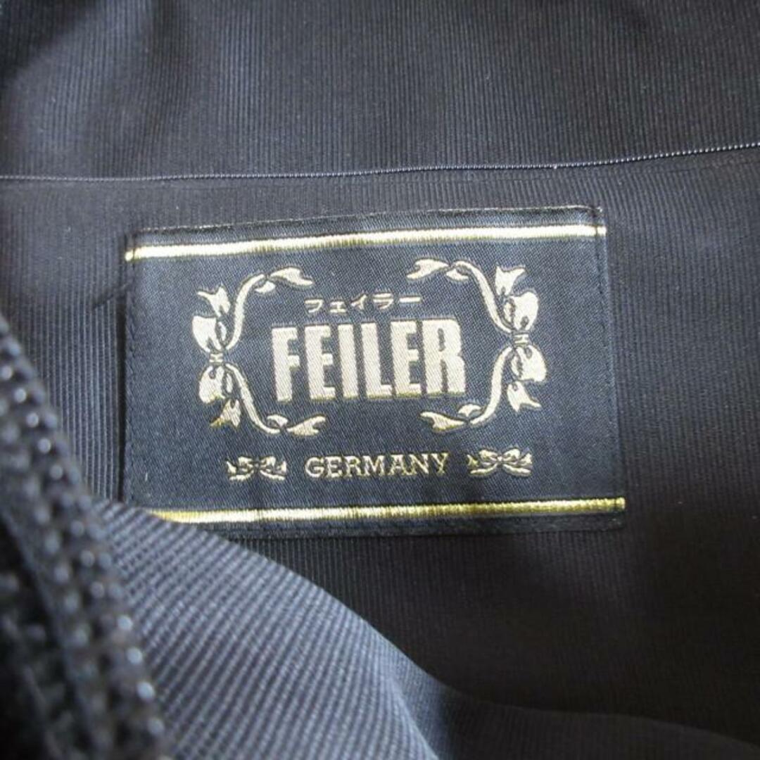 FEILER(フェイラー)のFEILER(フェイラー) ボストンバッグ - 黒×ゴールド×マルチ 花柄/本体ロックなし パイル レディースのバッグ(ボストンバッグ)の商品写真