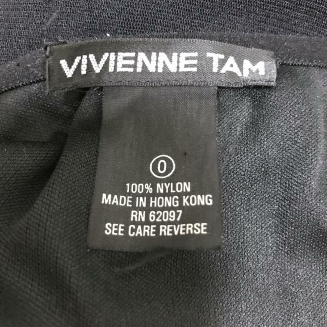 VIVIENNE TAM(ヴィヴィアンタム)のVIVIENNE TAM(ヴィヴィアンタム) ロングスカート サイズ0 XS レディース - 黒 レース レディースのスカート(ロングスカート)の商品写真