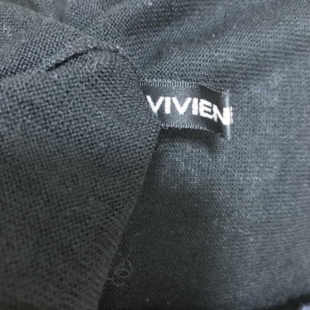 VIVIENNE TAM(ヴィヴィアンタム)のVIVIENNE TAM(ヴィヴィアンタム) 半袖カットソー サイズ0 XS レディース - 黒 レディースのトップス(カットソー(半袖/袖なし))の商品写真