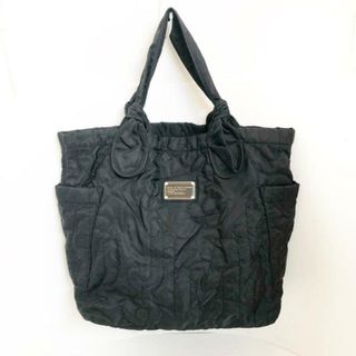 マークバイマークジェイコブス(MARC BY MARC JACOBS)のMARC BY MARC JACOBS(マークバイマークジェイコブス) トートバッグ - 黒 ロゴキルティング ナイロン(トートバッグ)