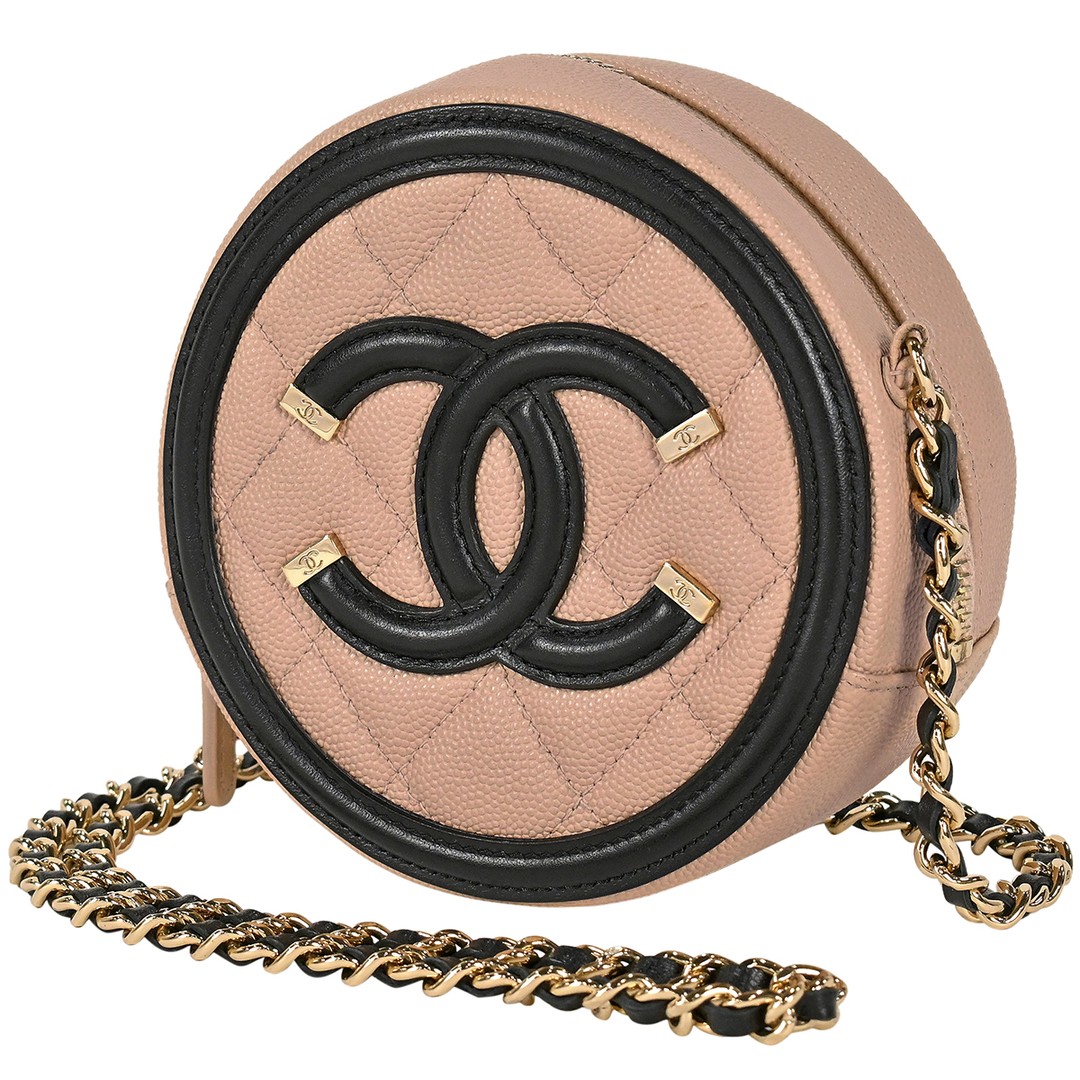 CHANEL(シャネル)のシャネル CCフィリグリー チェーン クラッチ ショルダーバッグ レディース 【中古】 レディースのバッグ(ショルダーバッグ)の商品写真