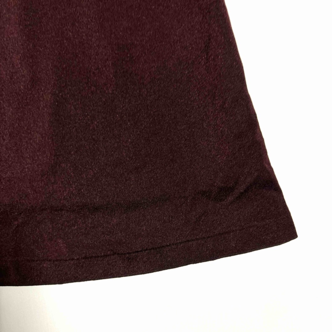 CINEMA CLUB(シネマクラブ)の● CINEMA CLUB ボルドー色のスカート L  USED ● レディースのスカート(ひざ丈スカート)の商品写真