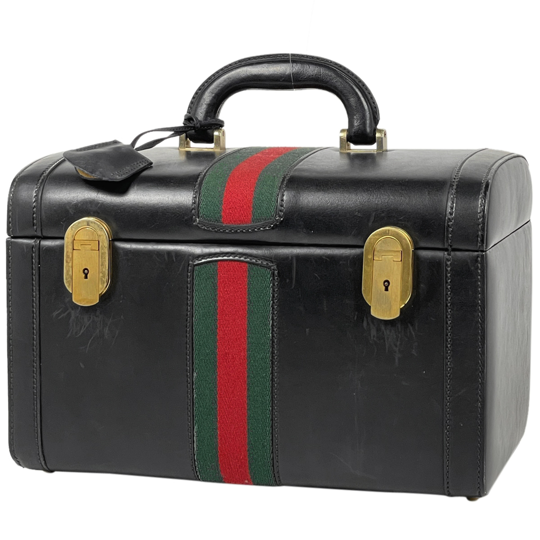 Gucci(グッチ)のグッチ シェリーライン バニティバッグ レディース 【中古】 レディースのバッグ(その他)の商品写真