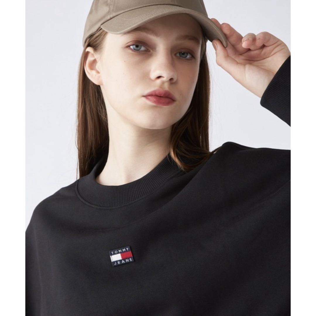 TOMMY HILFIGER(トミーヒルフィガー)の＊お値下げ＊TOMMY JEANS トレーナー　美品 レディースのトップス(トレーナー/スウェット)の商品写真