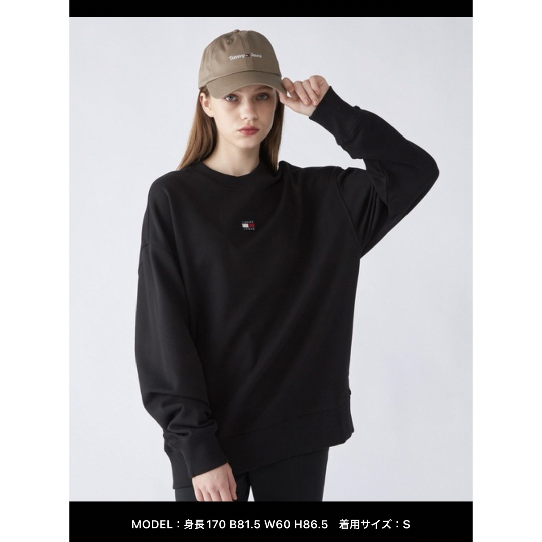 TOMMY HILFIGER(トミーヒルフィガー)の＊お値下げ＊TOMMY JEANS トレーナー　美品 レディースのトップス(トレーナー/スウェット)の商品写真