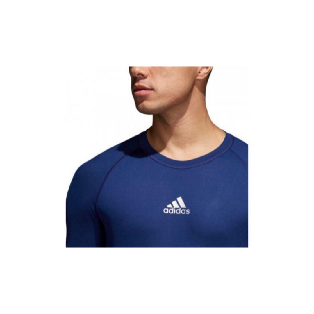 adidas(アディダス)の送料無料 新品 adidas ALPHASKIN TEAM ロングスリーブシャツ スポーツ/アウトドアのトレーニング/エクササイズ(その他)の商品写真