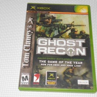 エックスボックス(Xbox)のxbox★TOM CLANCY'S GHOST RECON 海外版 北米版(家庭用ゲームソフト)