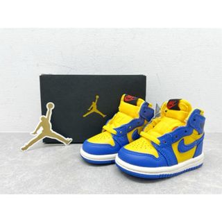 ナイキ(NIKE)のNIKE（ナイキ）AIR JORDAN 1 RETRO OG TD エア ジョーダン 1 レトロ ハイ キッズ FD2598-700/10.0cm【B0373-007】(スニーカー)