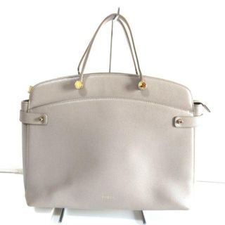 フルラ(Furla)のFURLA(フルラ) ハンドバッグ アガタ グレーベージュ レザー(ハンドバッグ)