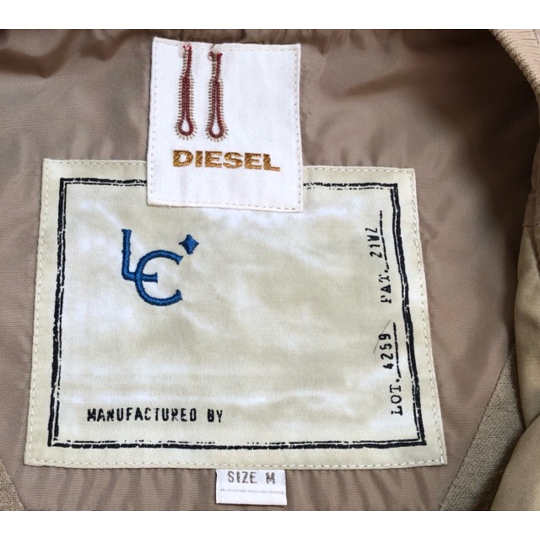 DIESEL(ディーゼル)のDIESEL（ディーゼル）ジップアップ　ブルゾン【E2580-007】 メンズのジャケット/アウター(ブルゾン)の商品写真